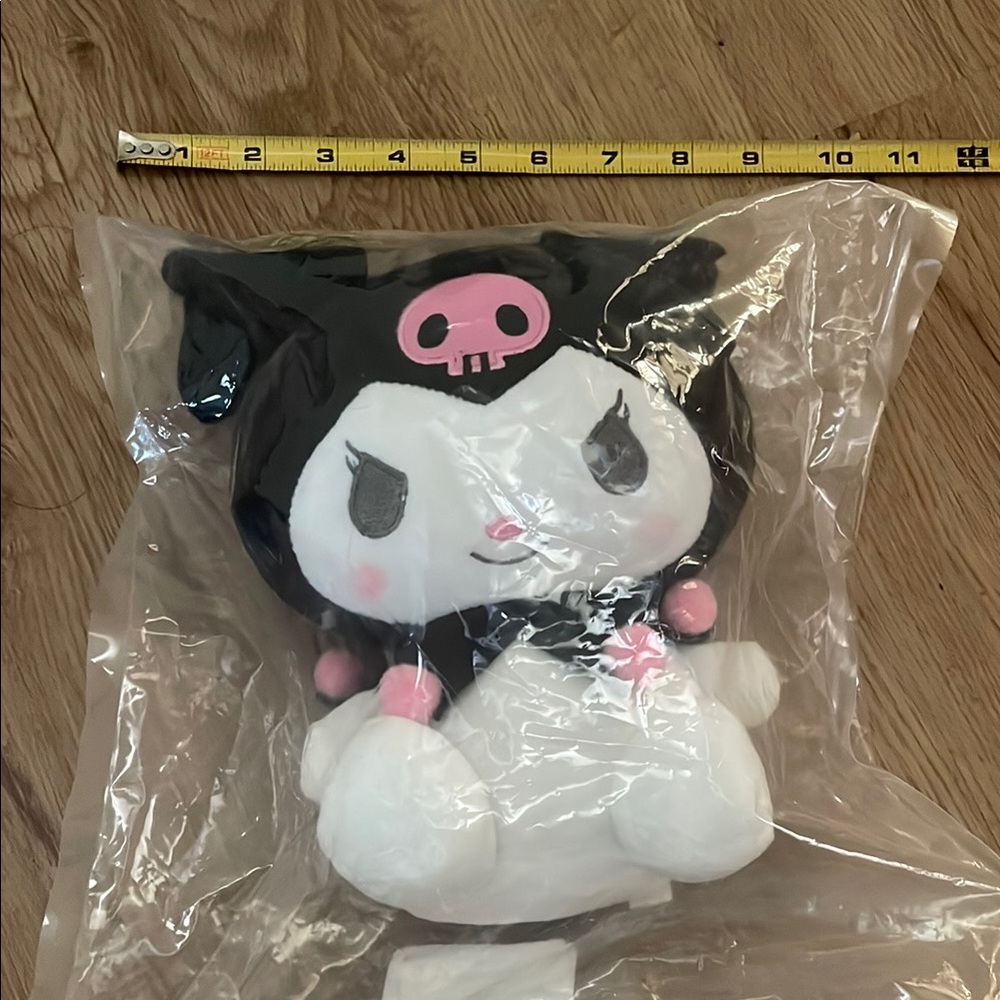 Black and White Stuffed Animal Plush